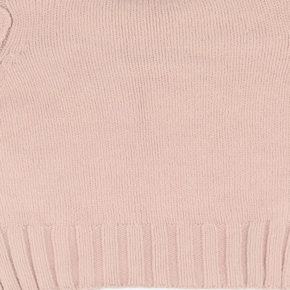 NEXT Womens Pink  Knit Pullover Jumper Size M