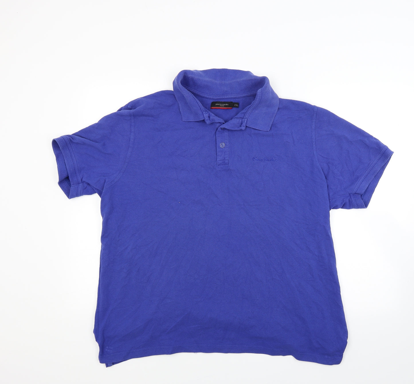 Pierre Cardin Mens Blue    Polo Size 2XL