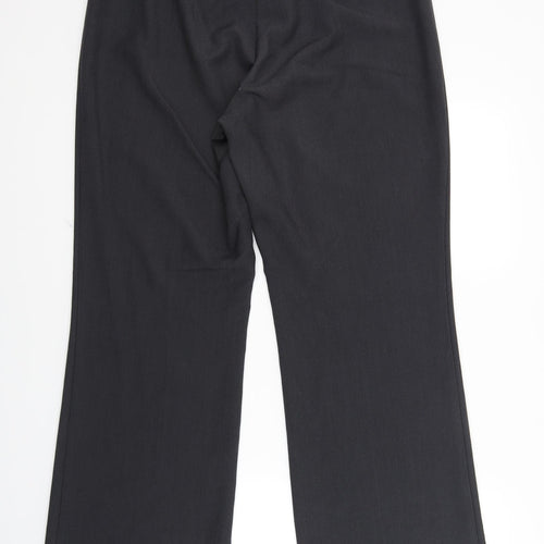 Marks and Spencer Womens Grey   Trousers  Size 14 L31 in