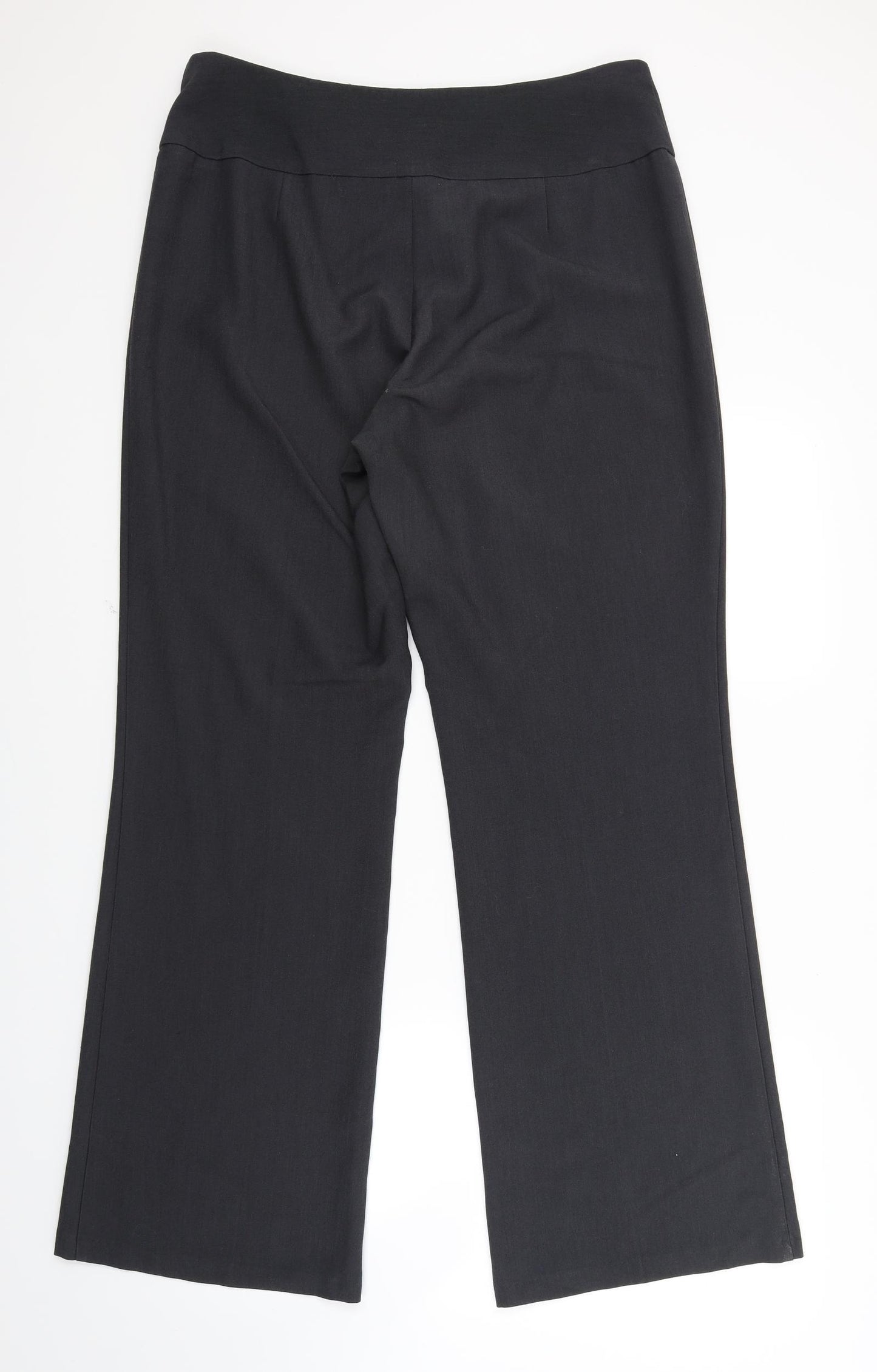 Marks and Spencer Womens Grey   Trousers  Size 14 L31 in