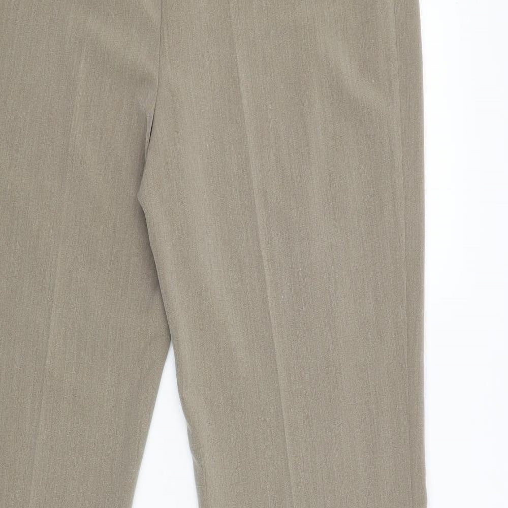 Marks and Spencer Womens Brown   Trousers  Size 14 L31 in