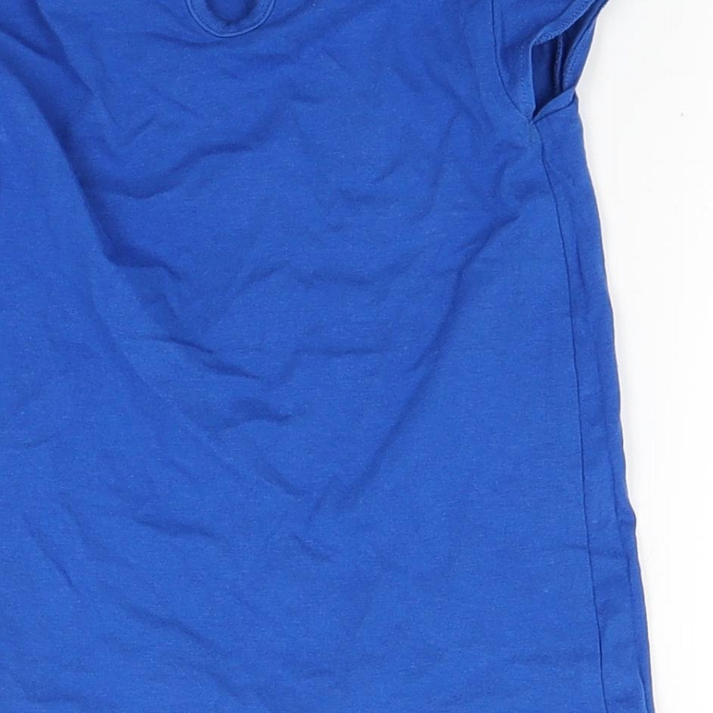 TU Girls Blue  Jersey Basic Tank Size 2 Years