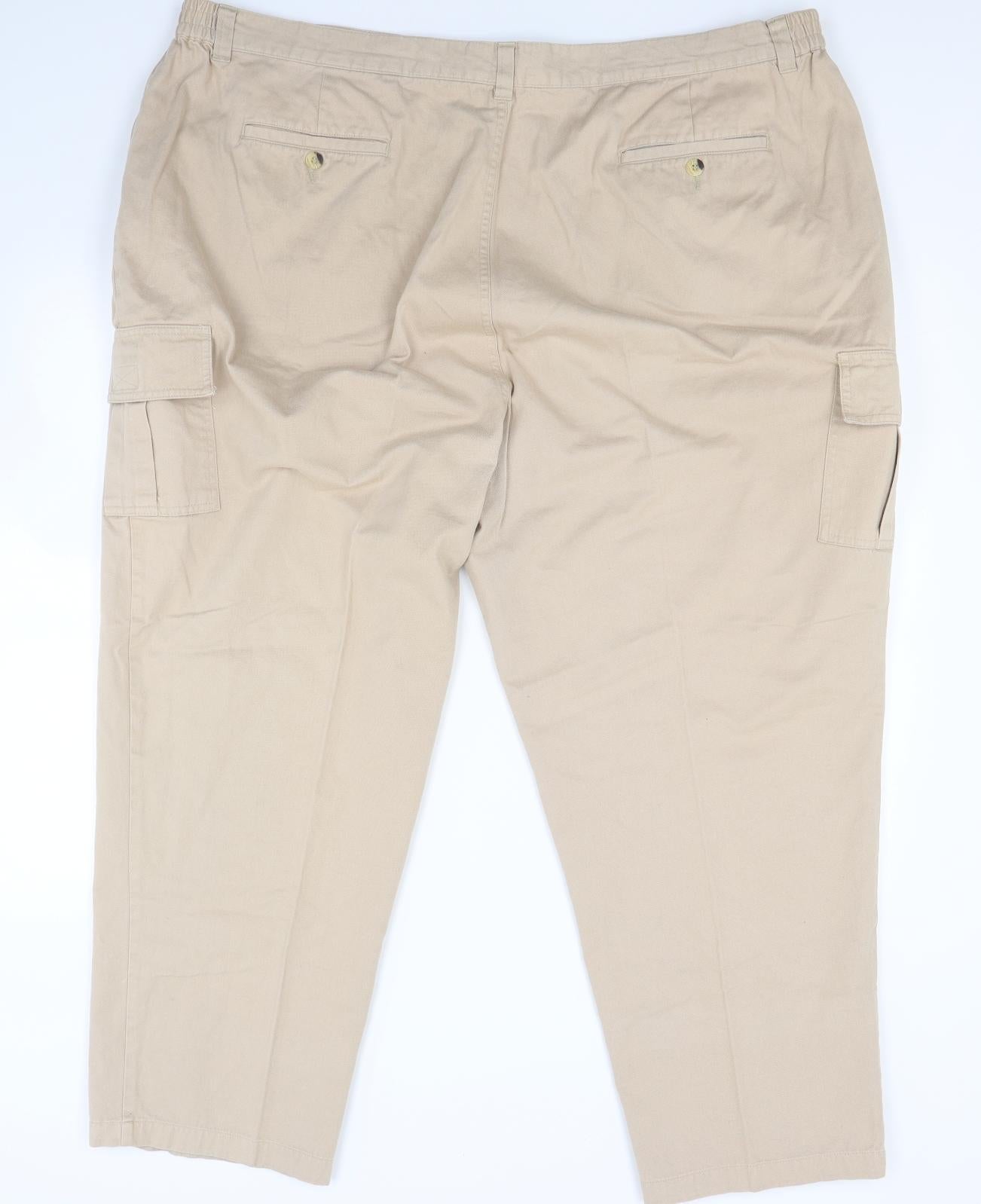 Chums Mens Beige   Trousers  Size 48 L29 in