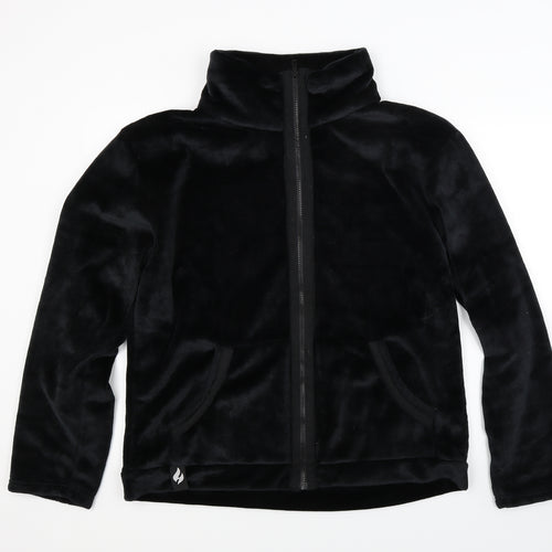 Heat holders Mens Black  Fleece Jacket Coat Size M