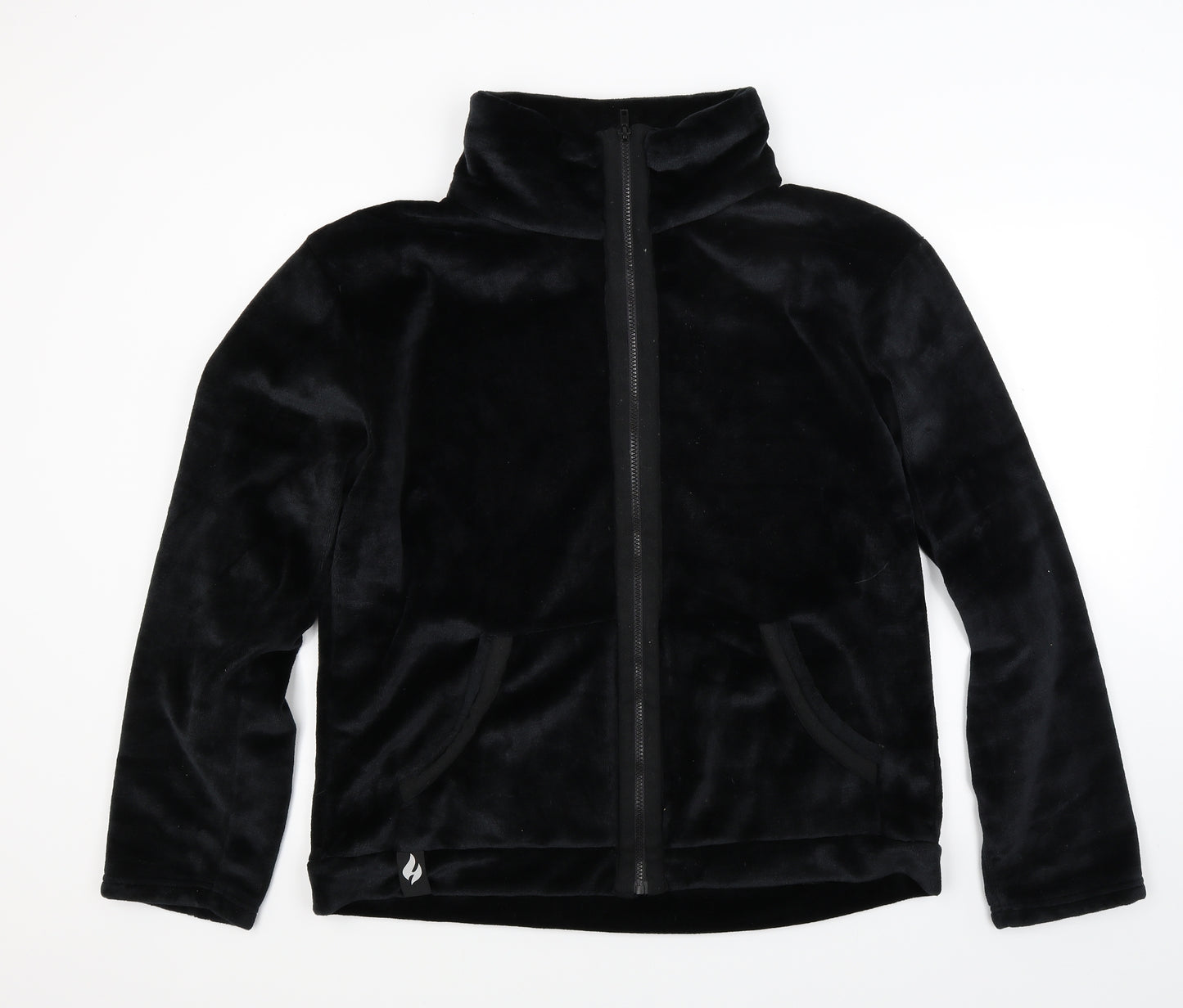 Heat holders Mens Black  Fleece Jacket Coat Size M