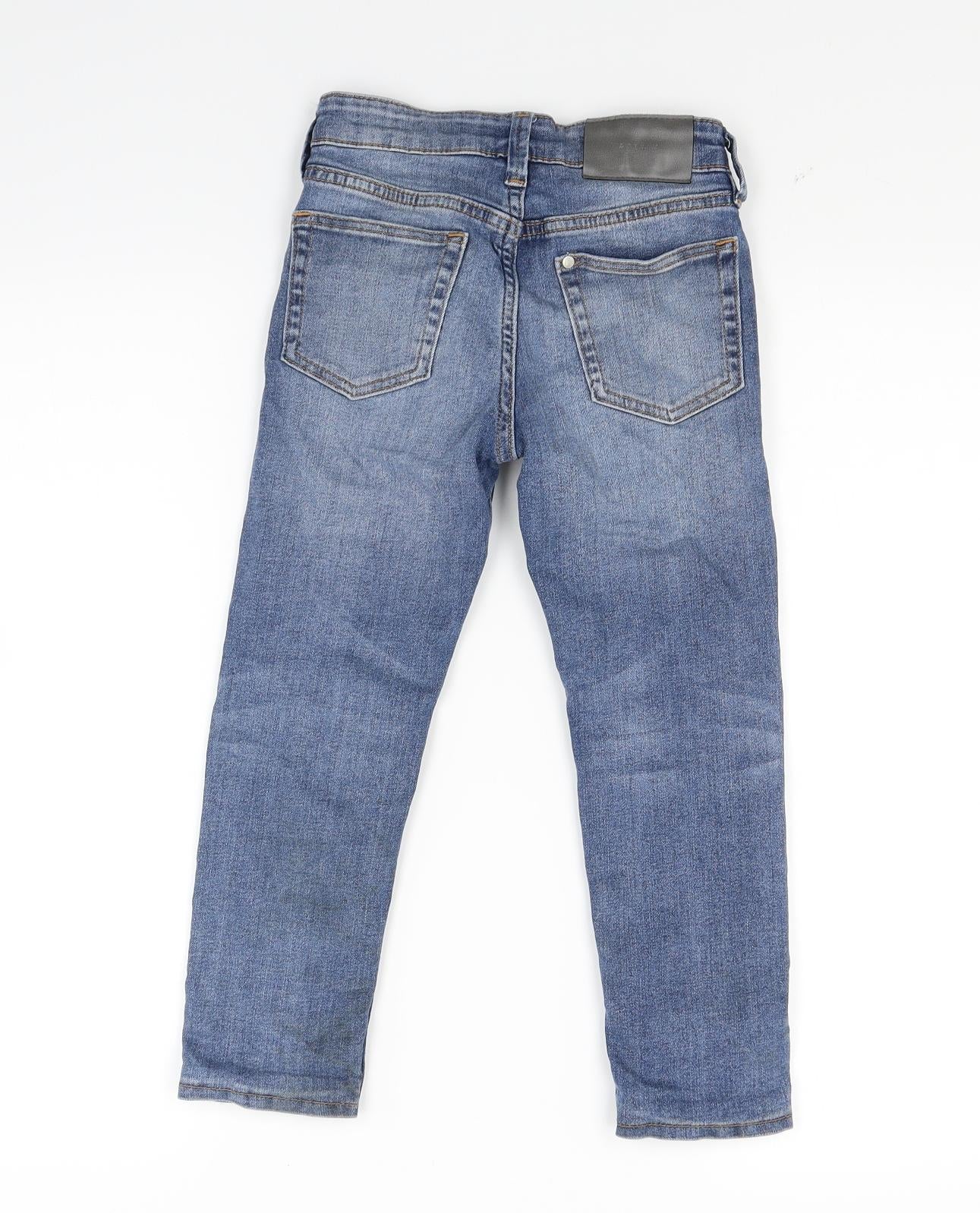 H&M Boys Blue  Denim Skinny Jeans Size 5-6 Years