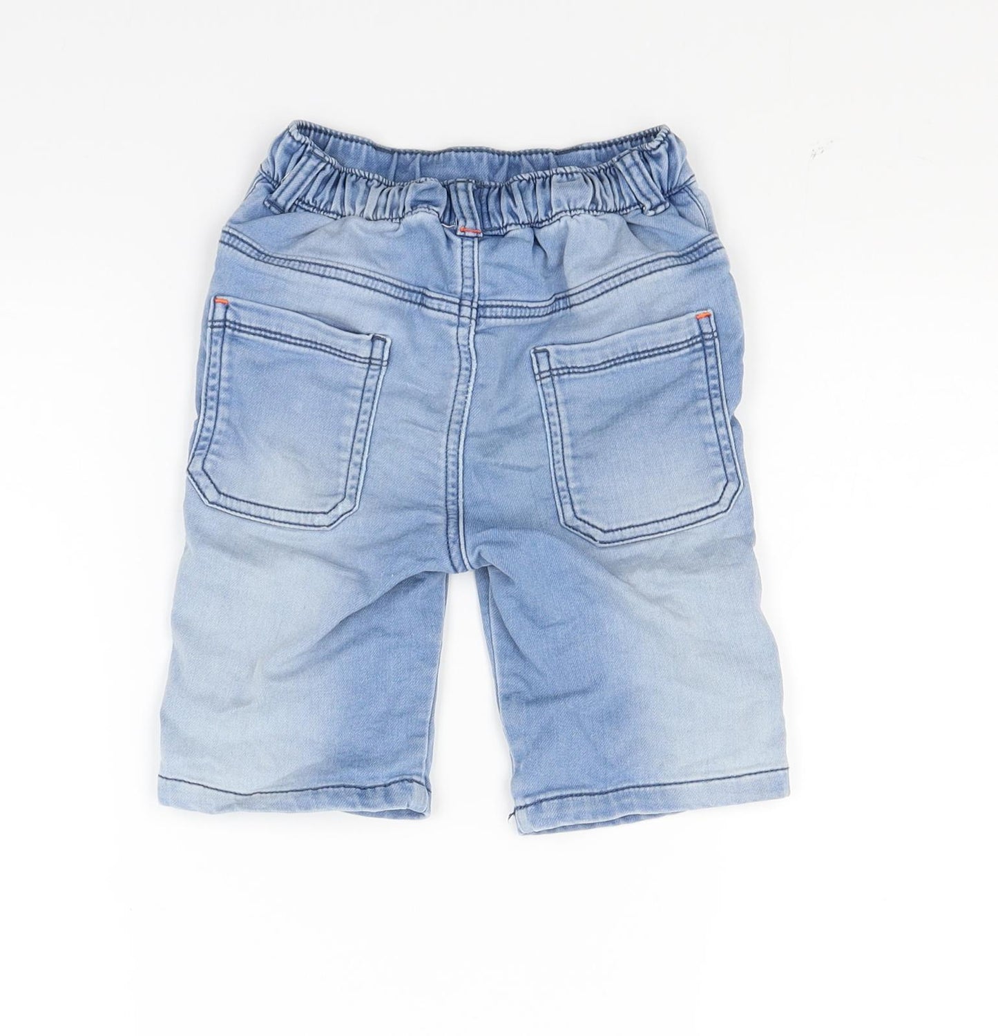 Nutmeg Boys Blue  Denim Chino Shorts Size 5-6 Years