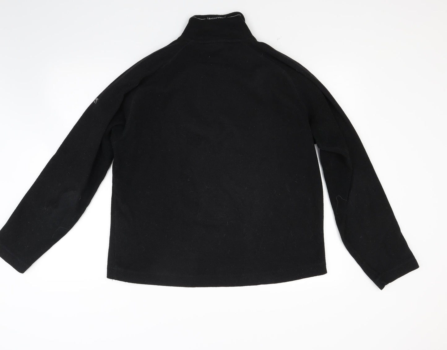 Craghoppers Mens Black  Fleece Jacket Coat Size M