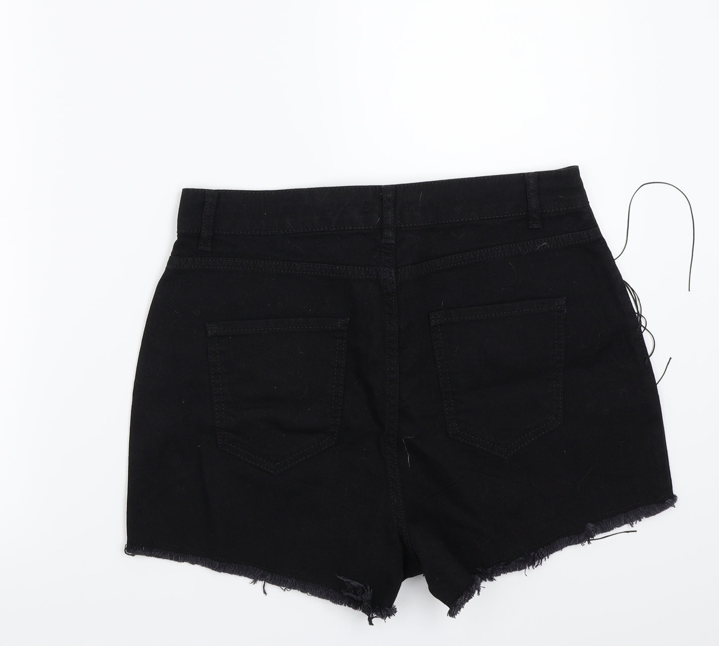 Boohoo Womens Black   Bermuda Shorts Size 12
