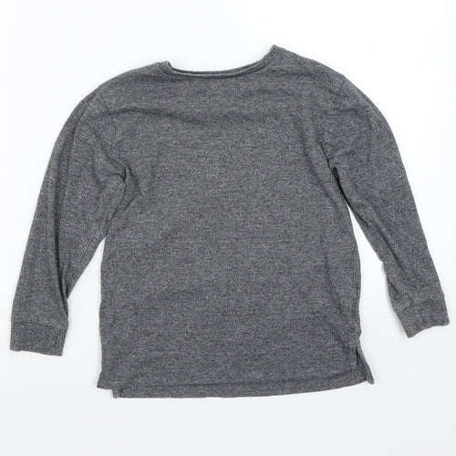 NEXT Girls Grey   Basic T-Shirt Size 5 Years