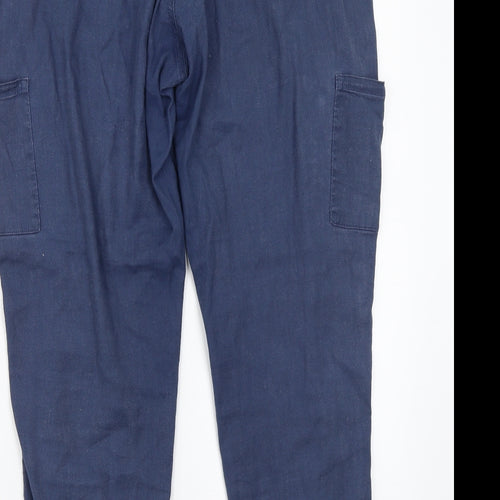 F&F Womens Blue   Trousers  Size 16 L28 in