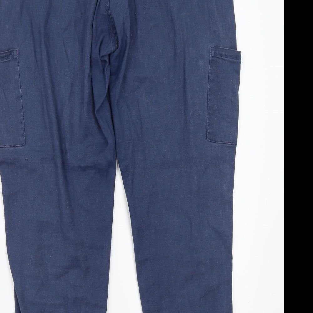 F&F Womens Blue   Trousers  Size 16 L28 in
