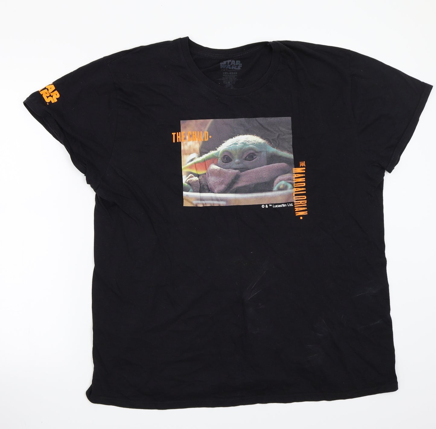 Star Wars Mens Black    T-Shirt Size 2XL