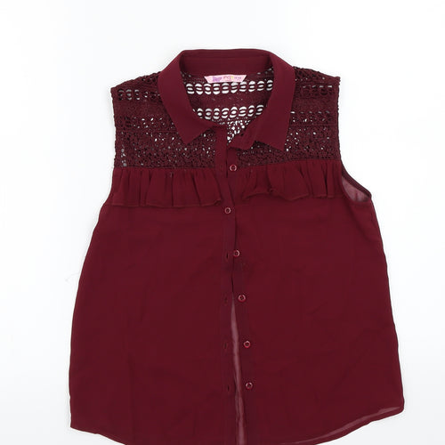 FG london Girls Purple   Basic Button-Up Size 11 Years
