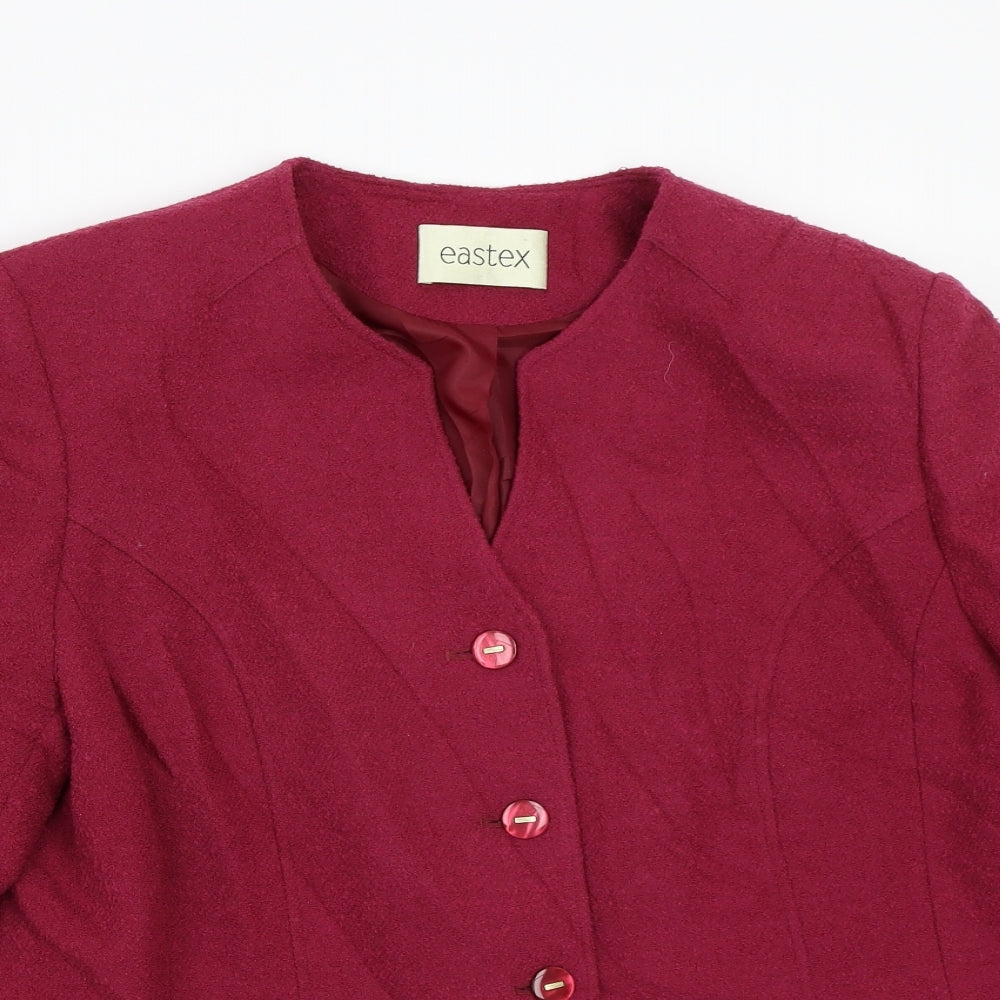 Eastex Womens Pink   Jacket Coat Size 16