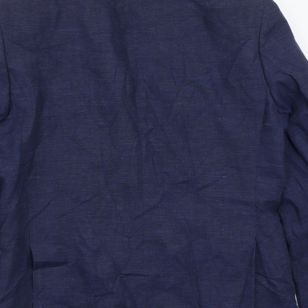 Marks and Spencer Mens Blue   Jacket Suit Jacket Size 38