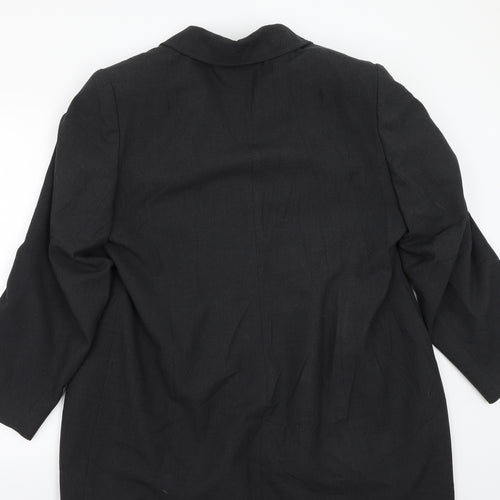 Profile Womens Grey   Jacket Suit Jacket Size 14