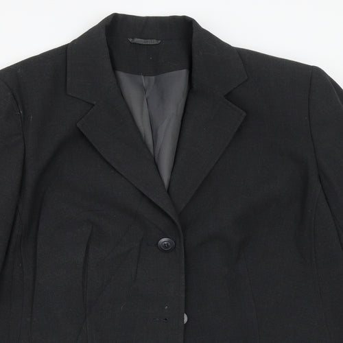 Profile Womens Grey   Jacket Suit Jacket Size 14