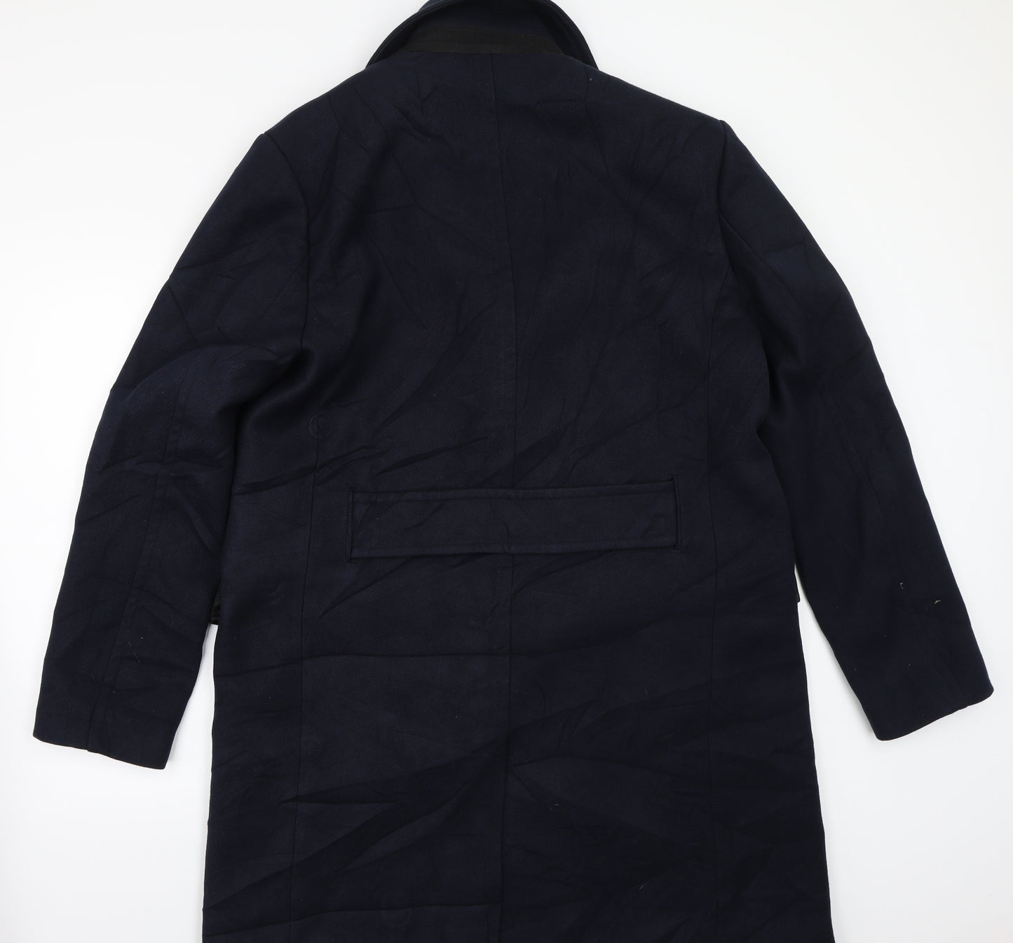 H&M Mens Blue   Jacket Coat Size 44