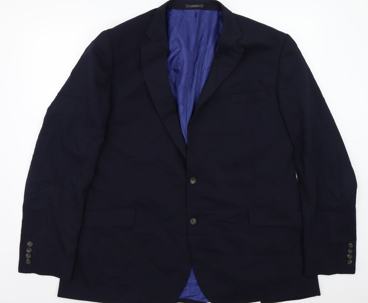 Marks and Spencer Mens Blue   Jacket Suit Jacket Size 38