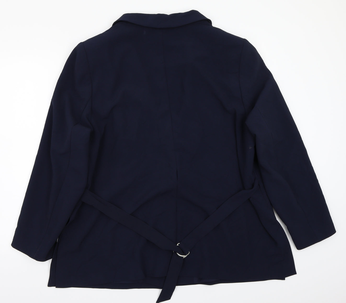 Marks and Spencer Womens Blue   Jacket Coat Size 22