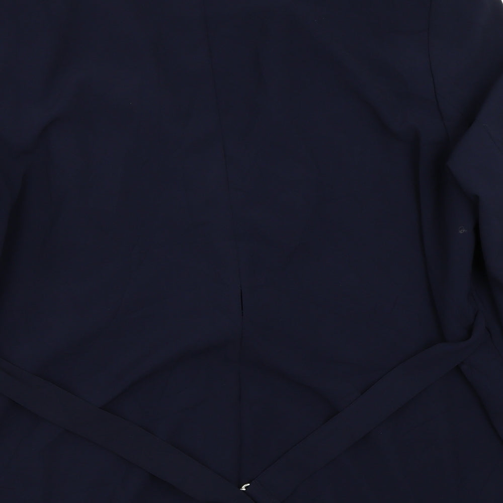 Marks and Spencer Womens Blue   Jacket Coat Size 22