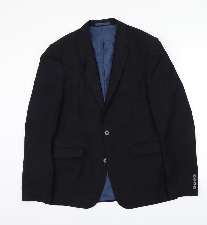 Burton Mens Black Jacket Suit Jacket Size 40