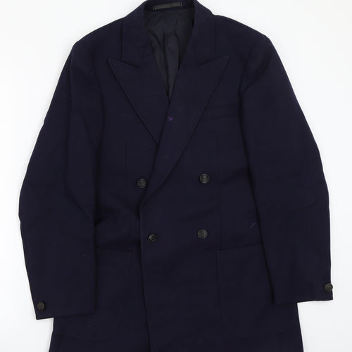 Racing Green Womens Blue   Jacket Suit Jacket Size 34