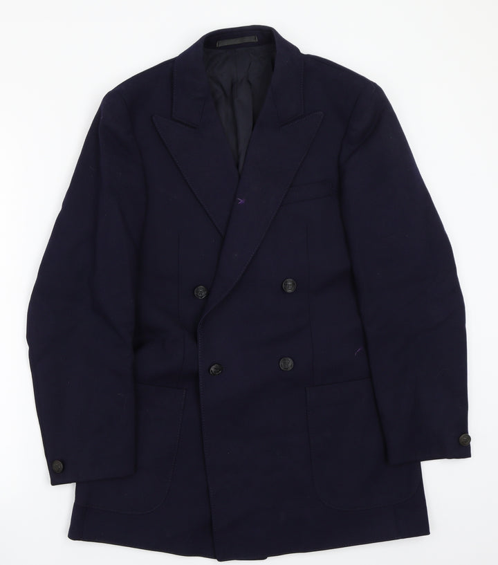 Racing Green Womens Blue   Jacket Suit Jacket Size 34