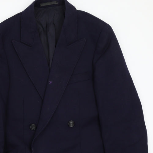 Racing Green Womens Blue   Jacket Suit Jacket Size 34