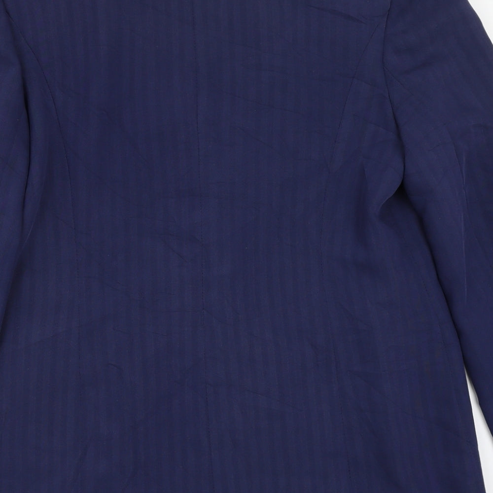 Country Casuals  Womens Blue   Jacket Suit Jacket Size 16