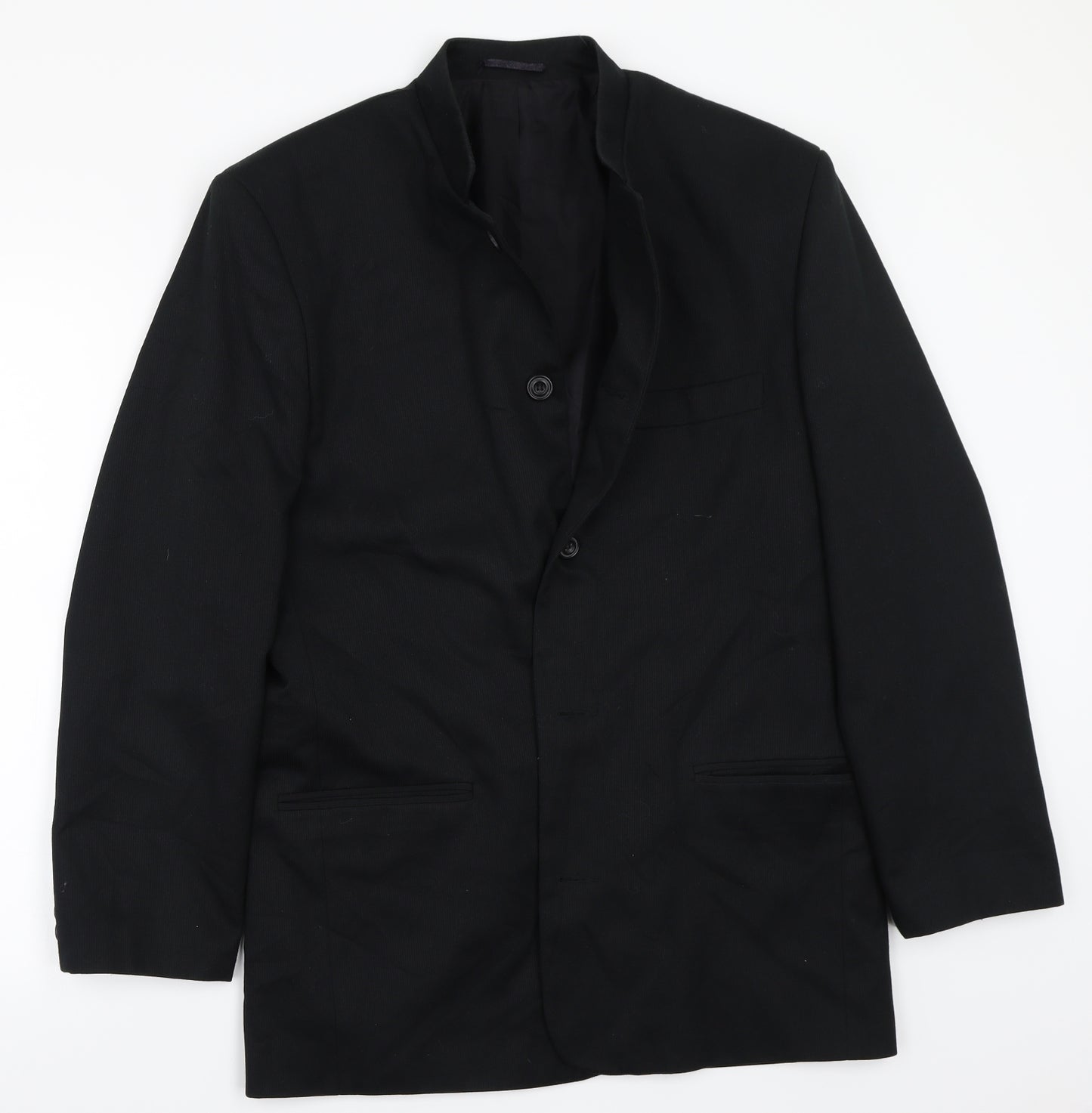 Daniel Christian Mens Black   Jacket Suit Jacket Size M