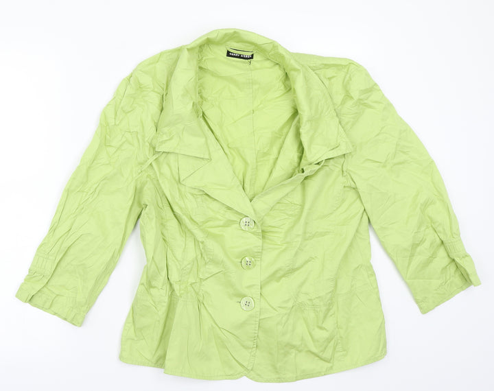 Gerry Webber Womens Green   Jacket Coat Size 16