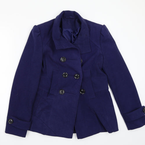 F&F Womens Purple   Jacket Coat Size 12