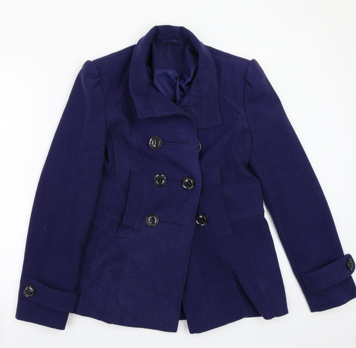 F&F Womens Purple Jacket Coat Size 12