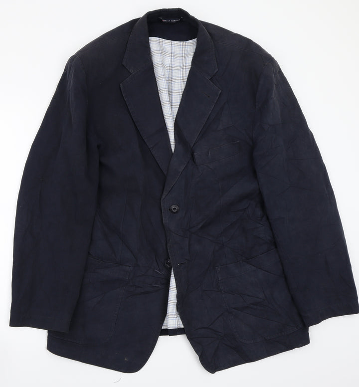 Marks and Spencer Mens Blue   Jacket Suit Jacket Size L