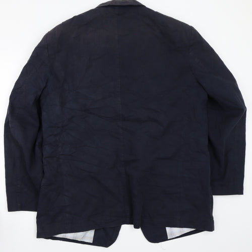 Marks and Spencer Mens Blue   Jacket Suit Jacket Size L