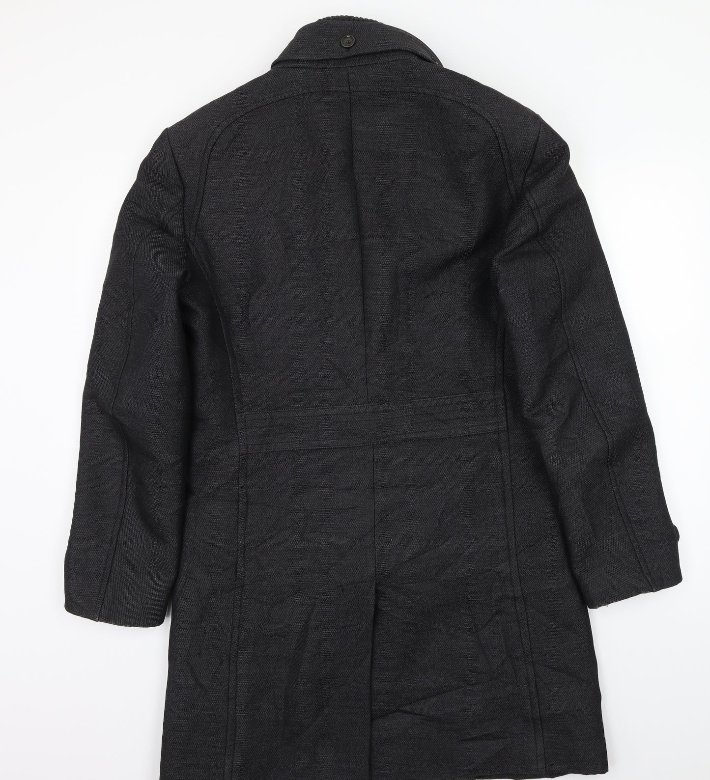 Zara Mens Black   Jacket Coat Size XL