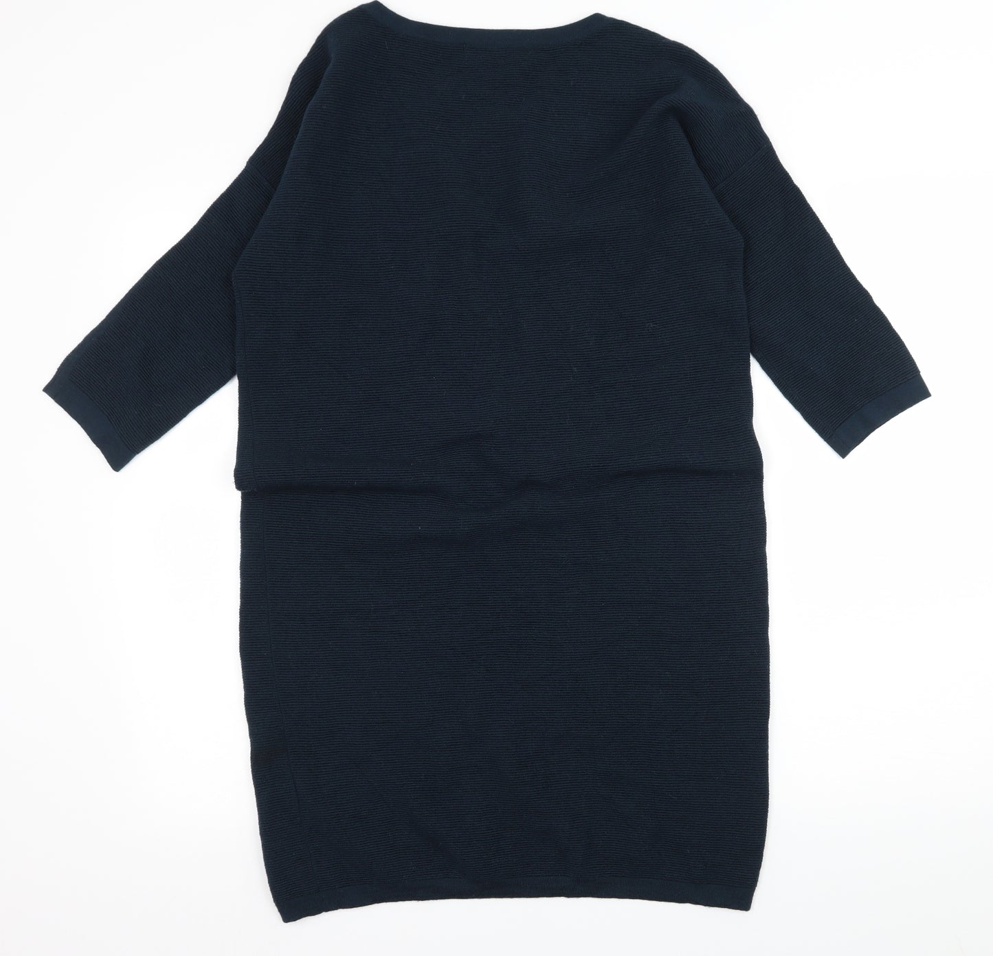 Jigsaw Womens Blue  Knit Jacket Dress  Size M