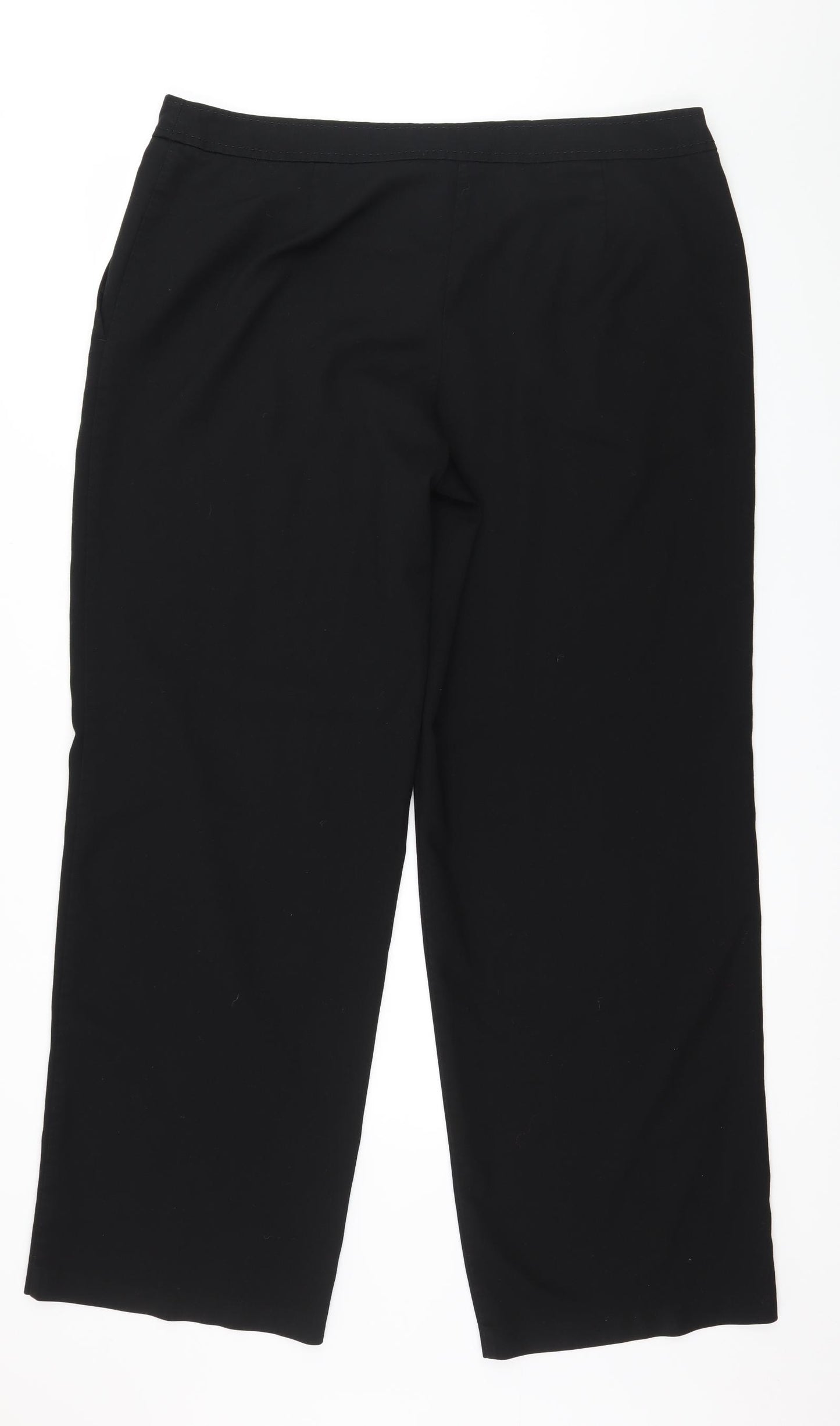 NEXT Womens Black   Trousers  Size 18 L32 in