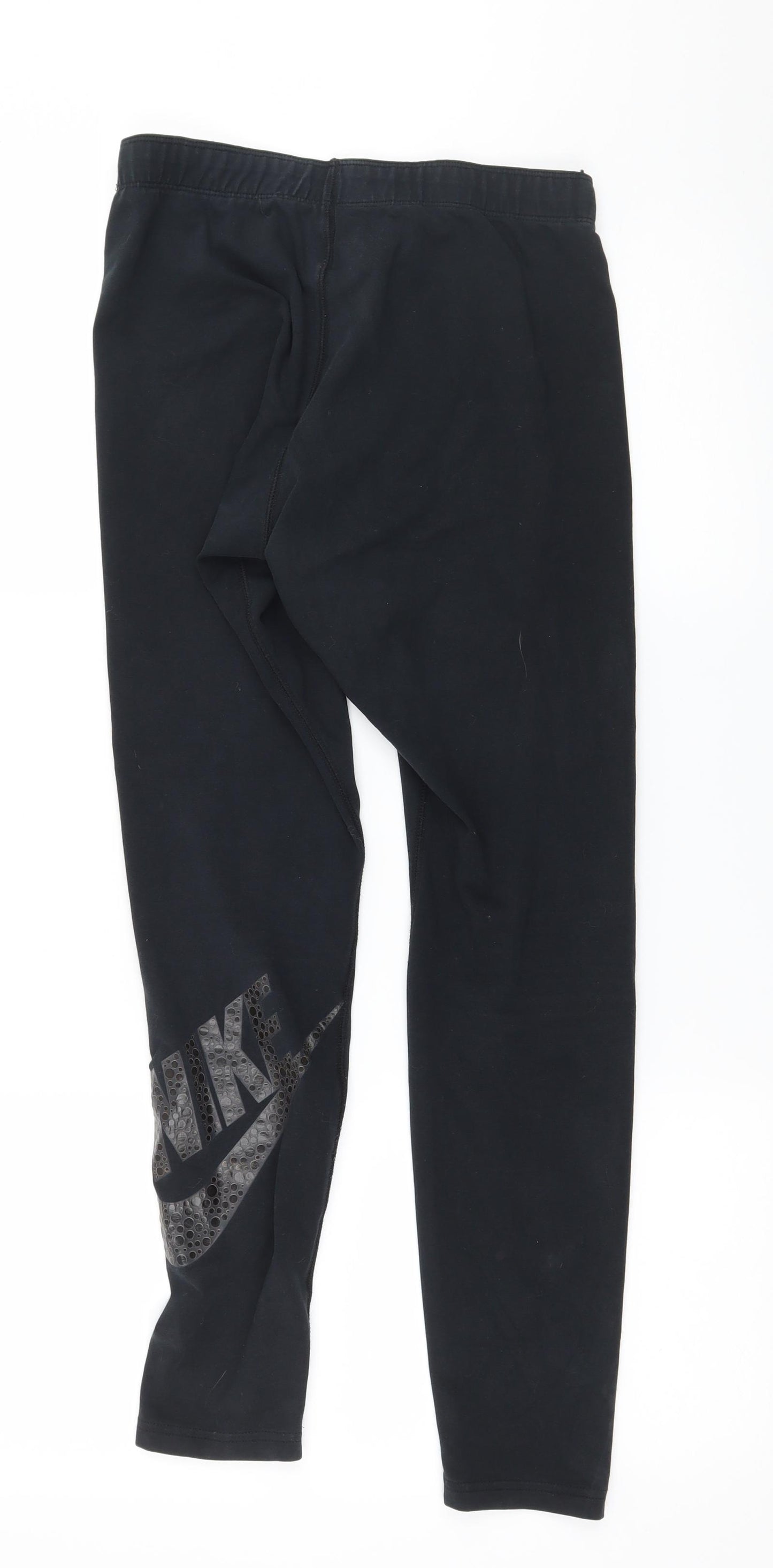 Nike Womens Black  Jersey Capri Leggings Size M L26 in
