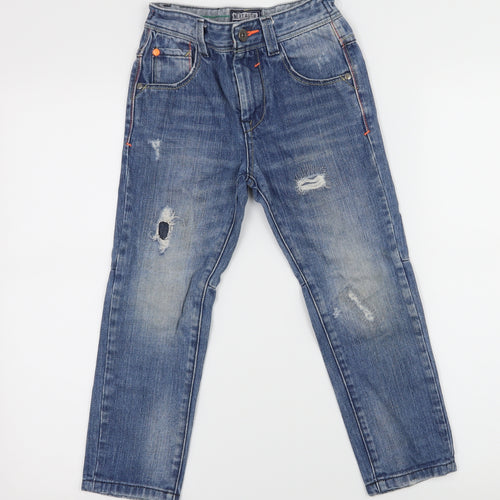 NEX Boys Blue  Denim Snow Pants Trousers Size 5 Years