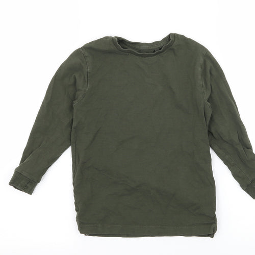 NEXT Boys Green  Jersey Basic T-Shirt Size 5 Years