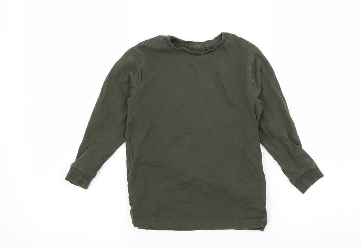 NEXT Boys Green Jersey Basic T-Shirt Size 5 Years