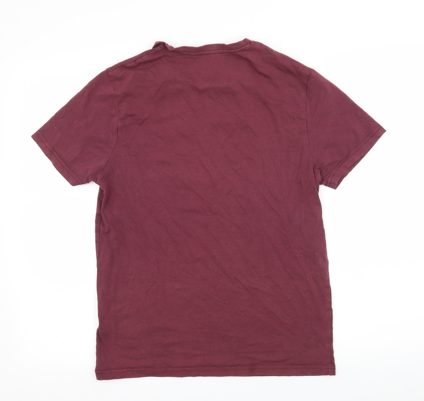 Primark Womens Red  Jersey Basic T-Shirt Size M