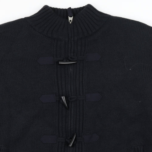 Kensington  Mens Blue  Knit Cardigan Jumper Size XL