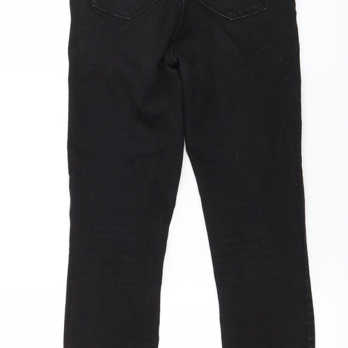 Denim & Co. Womens Black  Denim Skinny Jeans Size 8 L25 in