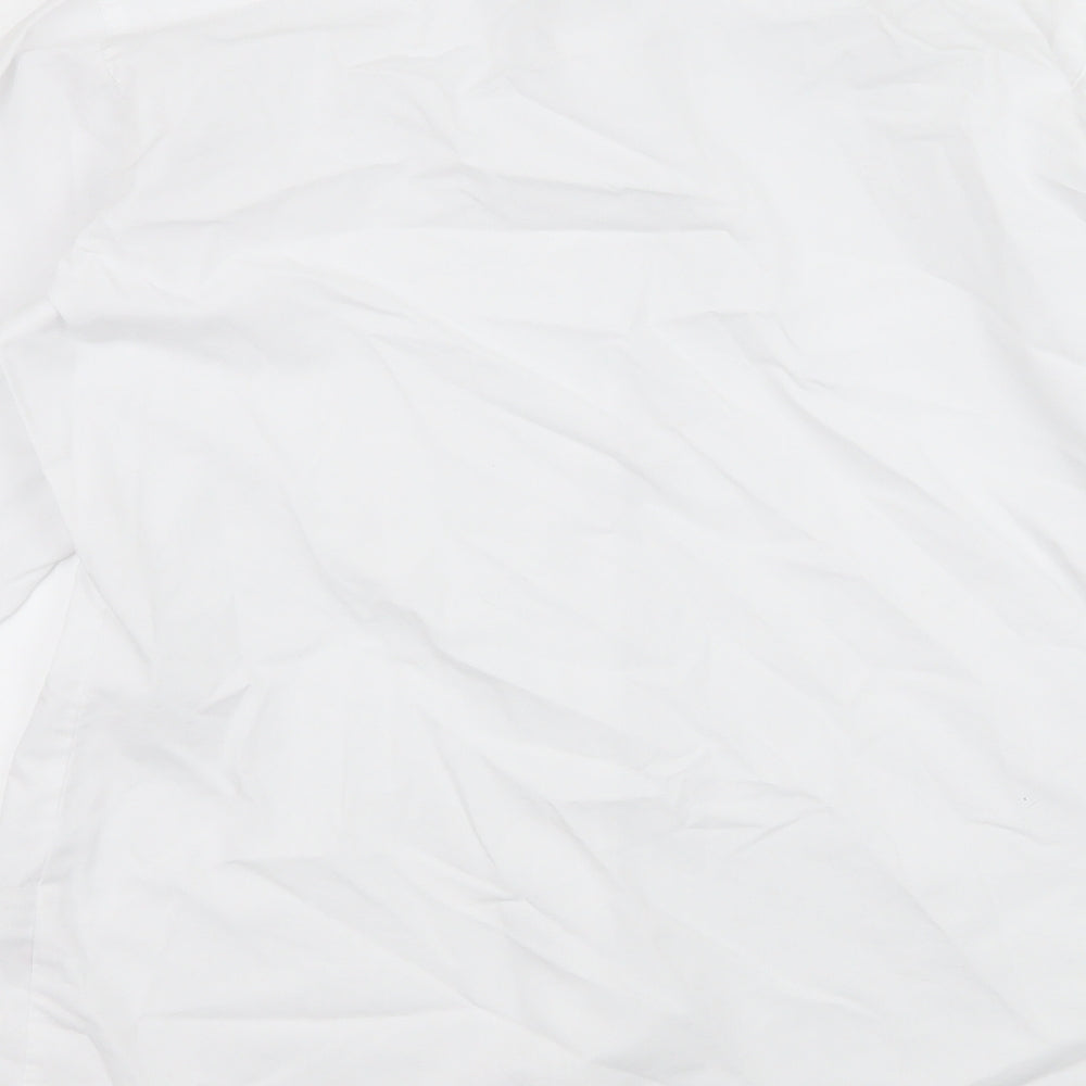 Trutex Mens White    Button-Up Size S