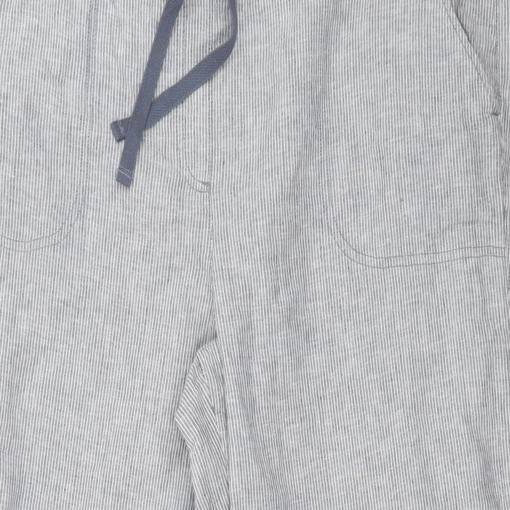 BHS Womens Blue   Trousers  Size 20 L27 in