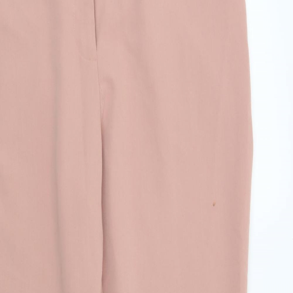 F&F Womens Pink   Trousers  Size 14 L28 in